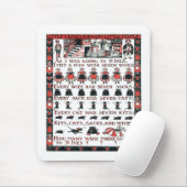 Terwijl ik naar St Ives ging Muismat (Met muis)