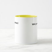 Terwijl je hard werkt... mok (Midden)