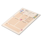 Terwijl je uit was Sub Teacher Books Notitieblok (Schuin)