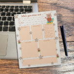 Terwijl je was uit Substitute Form Uil Notitieblok<br><div class="desc">Blijf op de hoogte van wat er in je klaslokaal gebeurde terwijl je geen bedankt had op dit schattige vervangende vorm notitieblok met een uil die op een boek staat en enkele eenvoudige bloemen. Het personaliseren van de krantenkoppen is gemakkelijk. Vul gewoon de sjabloon velden in met je eigen tekst...</div>