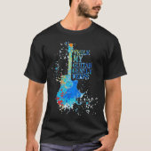 Terwijl mijn gitaar zachtjes op design staart t-shirt (Voorkant)