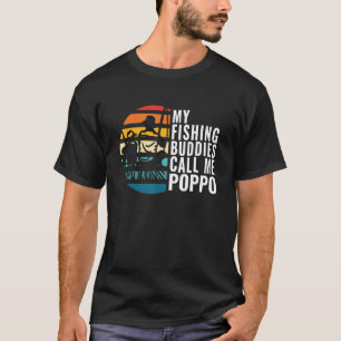 Terwijl mijn vismaatjes me Poppo Visser noemen Vad T-shirt