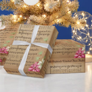 Terwijl Shepherds hun koppels kerstmis zagen Cadeaupapier