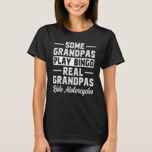 Terwijl sommige opa's bingo spelen, rijden echte o t-shirt