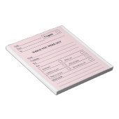 Terwijl u uit Notitieblok was (Schuin)