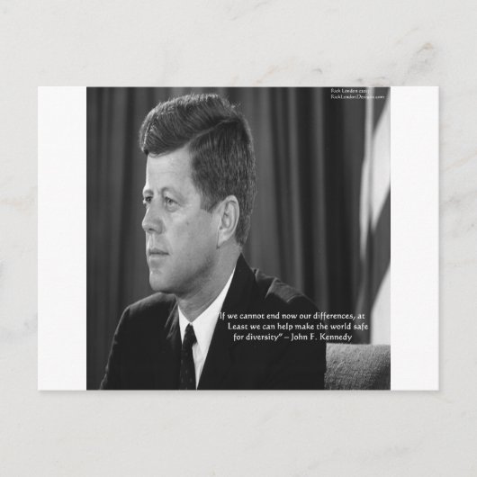 Terwijl wij ons inspannen om onze verschillen te o briefkaart (Voorkant)