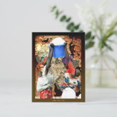 Terwijl ze slapen briefkaart (Staand voorkant)