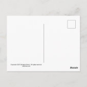 Terwijl zonnebloemen Bloom Briefkaart (Achterkant)