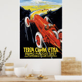 Terza Coppa Etna Poster (Keuken)