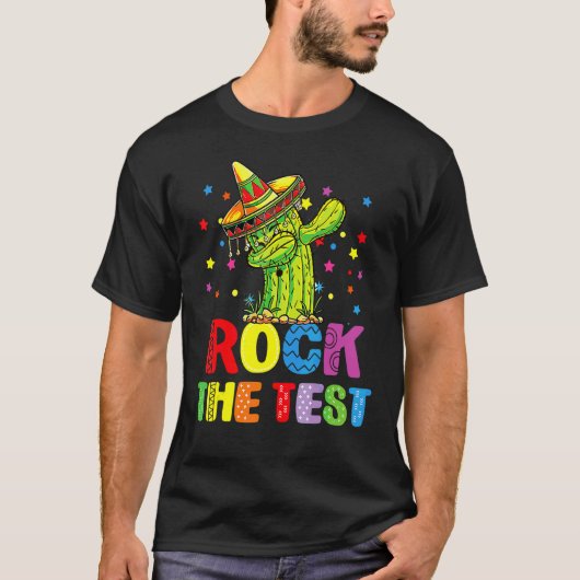 Tes Test Day Teacher Testing Squad Unicor T-shirt (Voorkant)