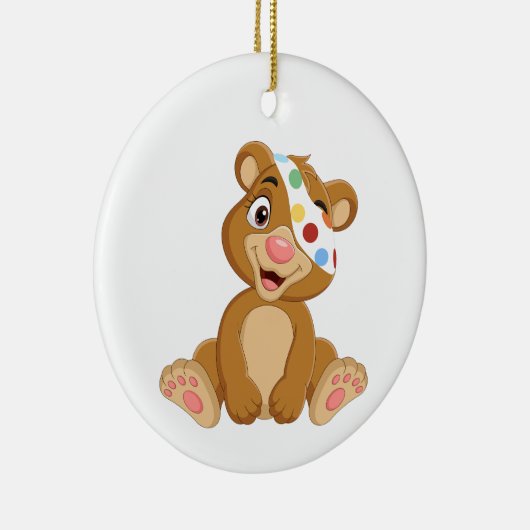 Tesco Pudsey Beer Ceramic Ornament (Rechts)