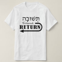 Teshuvah Repent Hebrew English