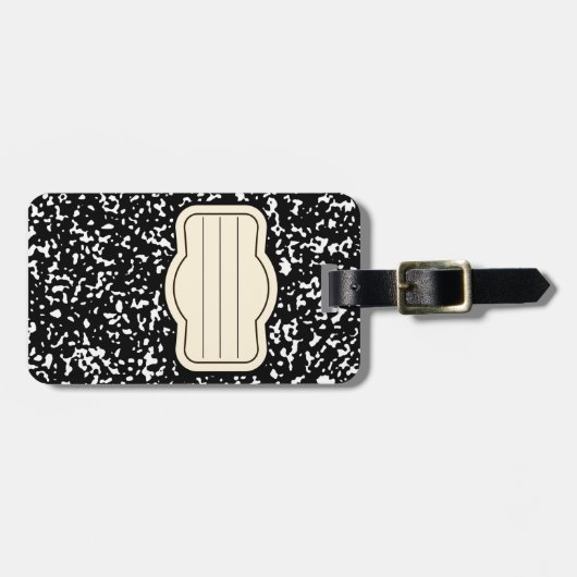 Tesimart | Samenstelling Notitieboek Bagagelabel (Voorkant horizontaal)