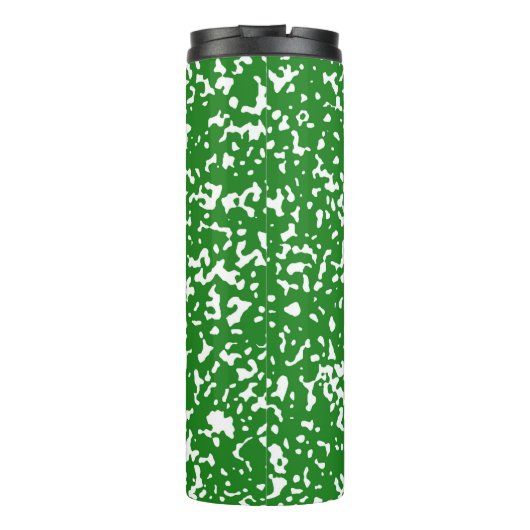 Tesimartplans | Groene samenstelling thermische ge Thermosbeker (Achterkant)