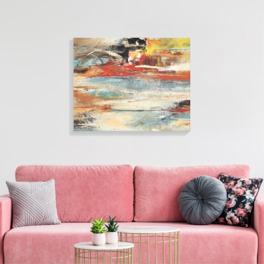 Tesiturno Canvas Afdruk (Insitu (Woonkamer))