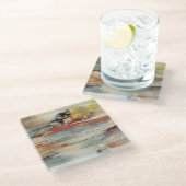 Tesiturno Glazen Onderzetter (Schuin)