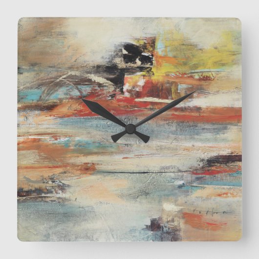 Tesiturno Vierkante Klok (Voorkant)