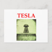 tesla briefkaart (Voorkant)