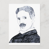 Tesla Briefkaart (Voorkant)