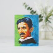 Tesla Briefkaart (Staand voorkant)