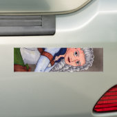 Tesla Bumpersticker (Op auto)