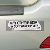 tesla bumperstickers (Op auto)