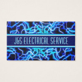 Tesla Coil Lightning Electricia Home Automation Visitekaartje