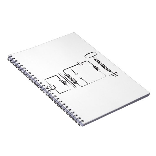 Tesla Coil Notitieboek (Rechterzijde)