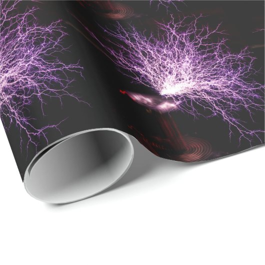 Tesla Coil Plasma Cadeaupapier (Rol Hoek)
