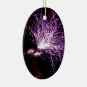 Tesla Coil Plasma Keramisch Ornament (Rechts)