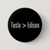 Tesla > Edison Ronde Button 5,7 Cm (Voorkant)