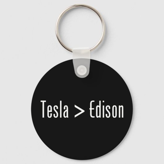 Tesla > Edison Sleutelhanger (Voorkant)