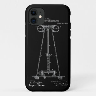 Tesla Electrical Energy Transmitter Wardencliff iPhone 11 Hoesje