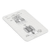 Tesla Electro Magnetic Motor Patent Magneet (Rechterzijde)