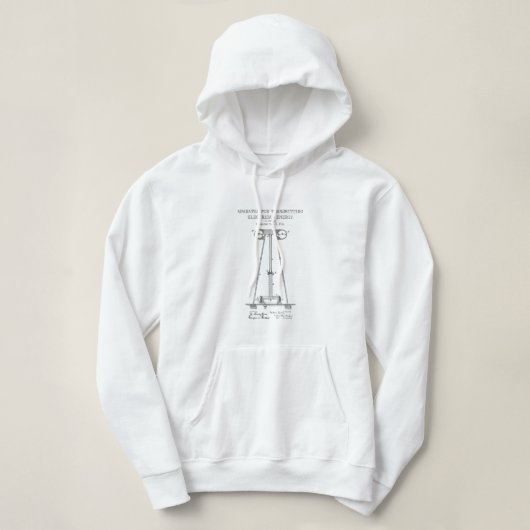 Tesla Energy Transmitter-patent Hoodie (Design voorkant)