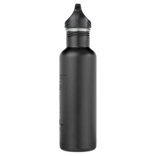 Tesla Energy Transmitter-patent Waterfles (Rechts)