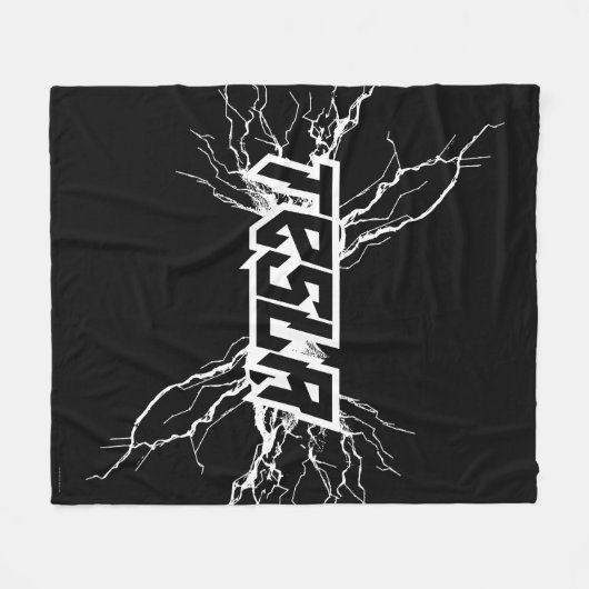 Tesla Fleece Deken (Voorkant (Horizontaal))