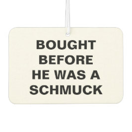 Tesla - Gekocht voor hij een Schmuck was Luchtverfrisser