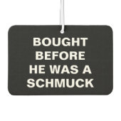 Tesla - Gekocht Voordat Hij Een Schmuck Was - Zwar Luchtverfrisser (Voorkant)