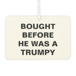 Tesla - Gekocht Voordat Hij Een Trompy Was Luchtverfrisser