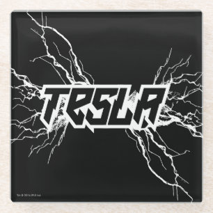 Tesla Glazen Onderzetter
