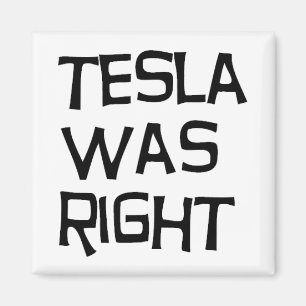 Tesla had gelijk magneet