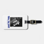 Tesla had gelijk (Nikola Tesla) Bagagelabel (Voorkant horizontaal)