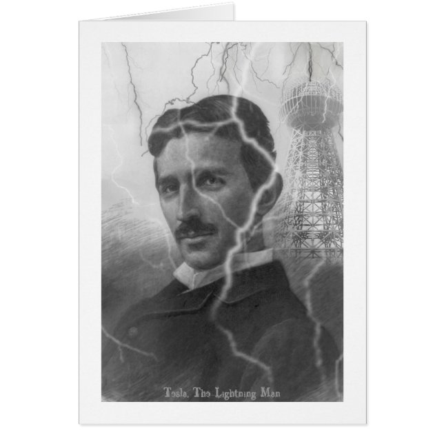 Tesla, het bliksemMan (Voorkant)