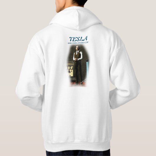 TESLA HOODIE SWEATSHIRT (Achterkant)