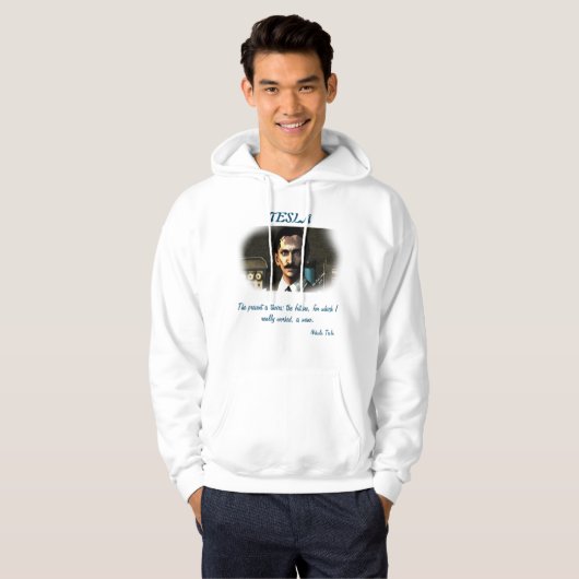 TESLA HOODIE SWEATSHIRT (Voorkant volledig)