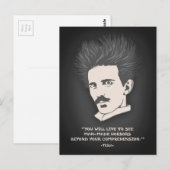 Tesla - Horror Briefkaart (Voorkant / Achterkant)