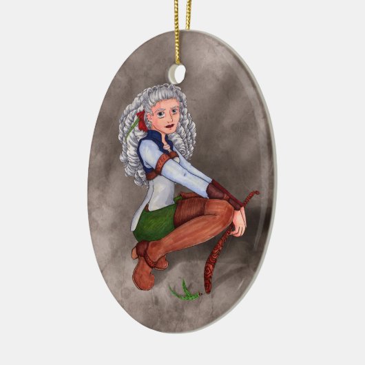 Tesla Keramisch Ornament (Links)