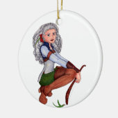 Tesla Keramisch Ornament (Links)