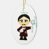 Tesla Keramisch Ornament (Links)